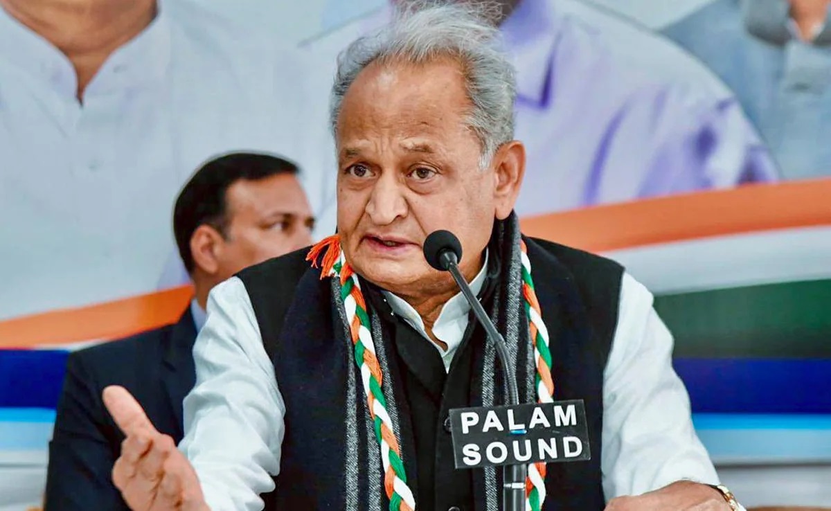 Ashok Gehlot - Parliament Scuffle