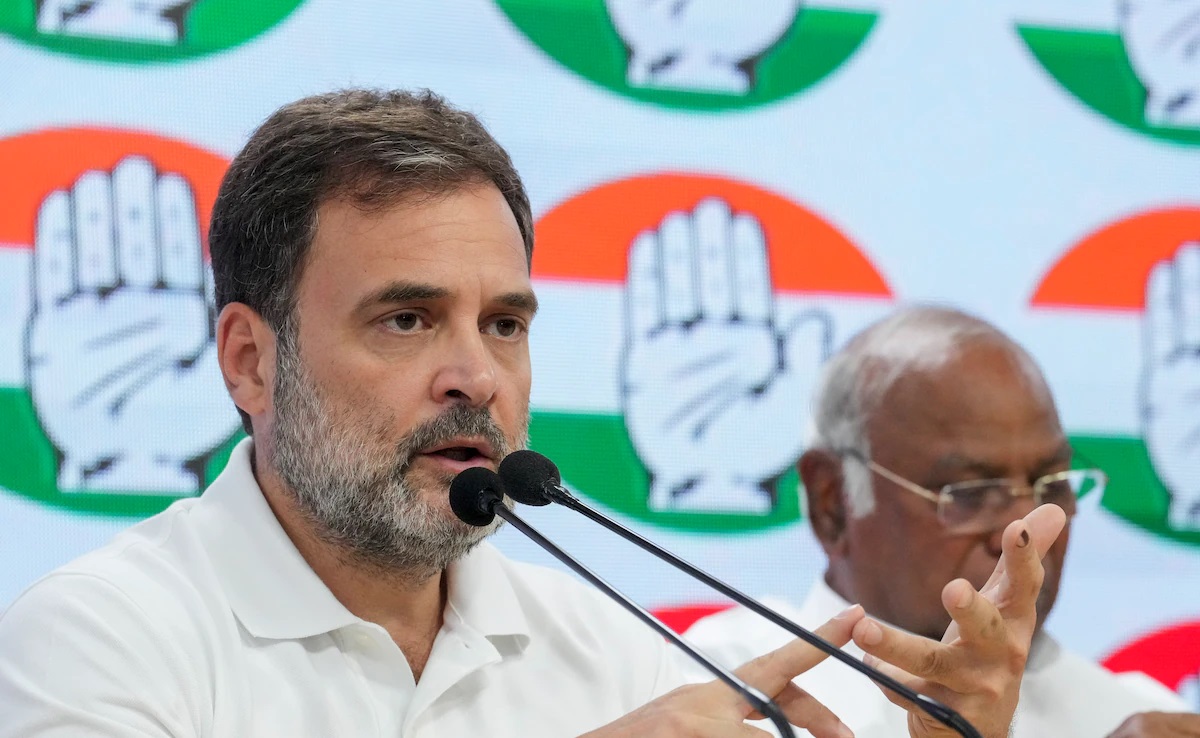 RAHUL GANDHI - Haryana Congress Meeting
