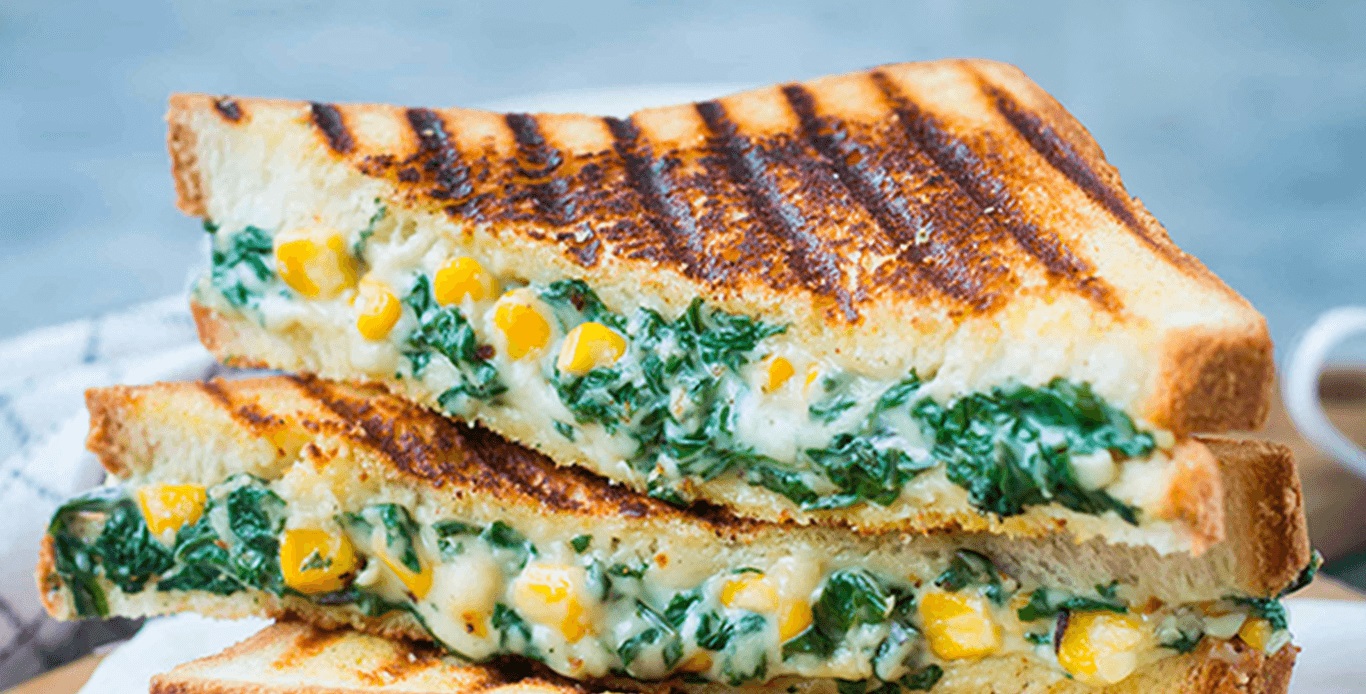 SPINICH CORN SANDWICH