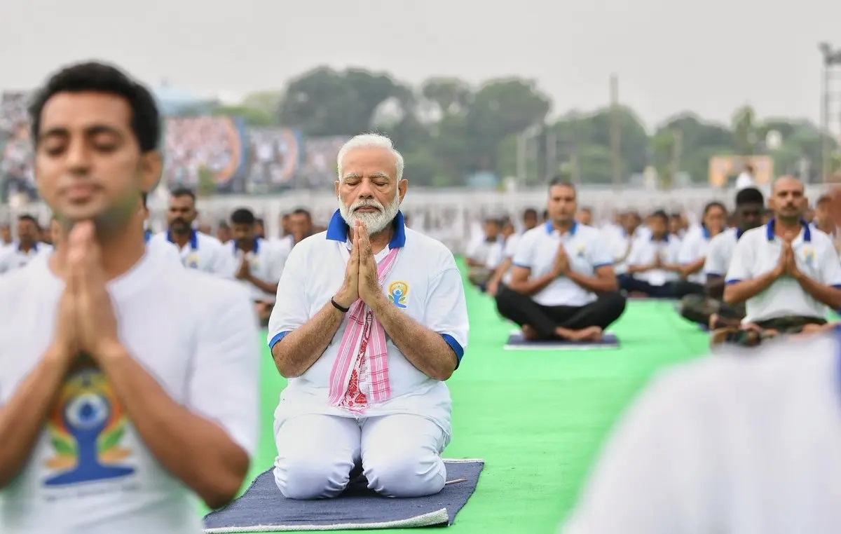 pm modi yoga day