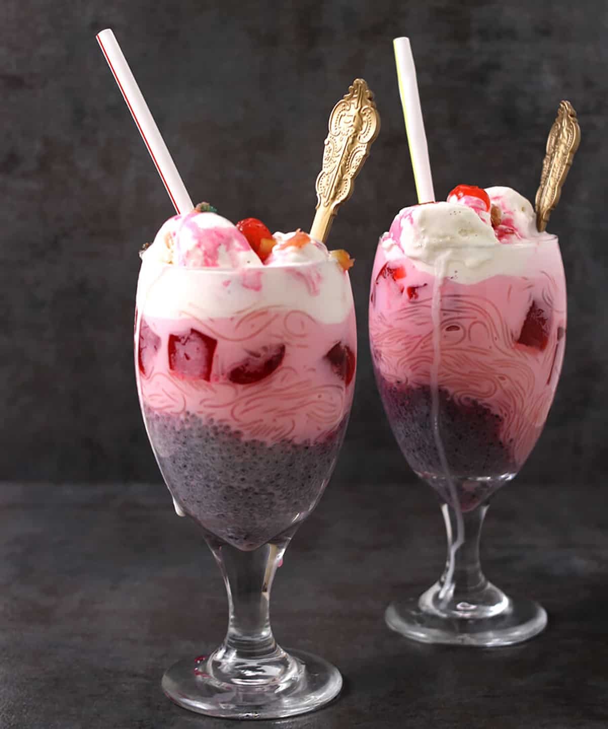 rose falooda 1