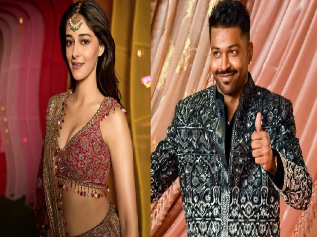 Ananya Panday and Hardik Pandya