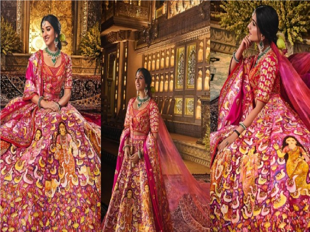 Radhika Shubh Aashirvaad Look