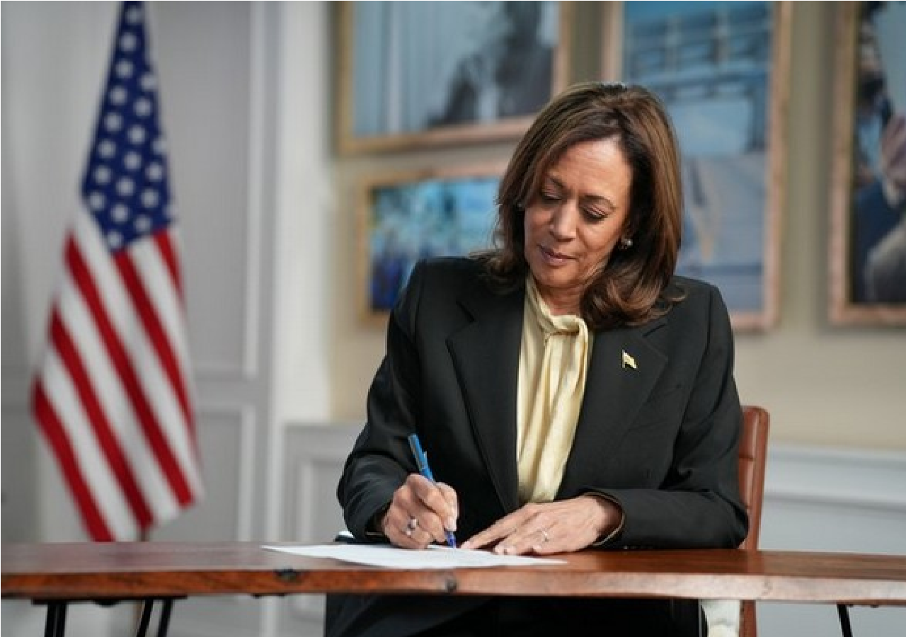 US Vice President Kamala Harris