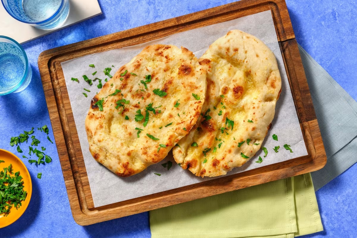 butter garlic naan