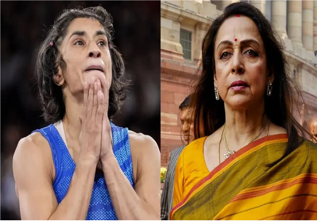 Hema Malini Vinesh Phogat