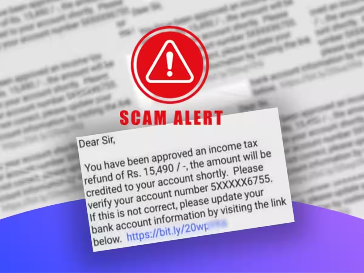 Income Tax Refund Scam