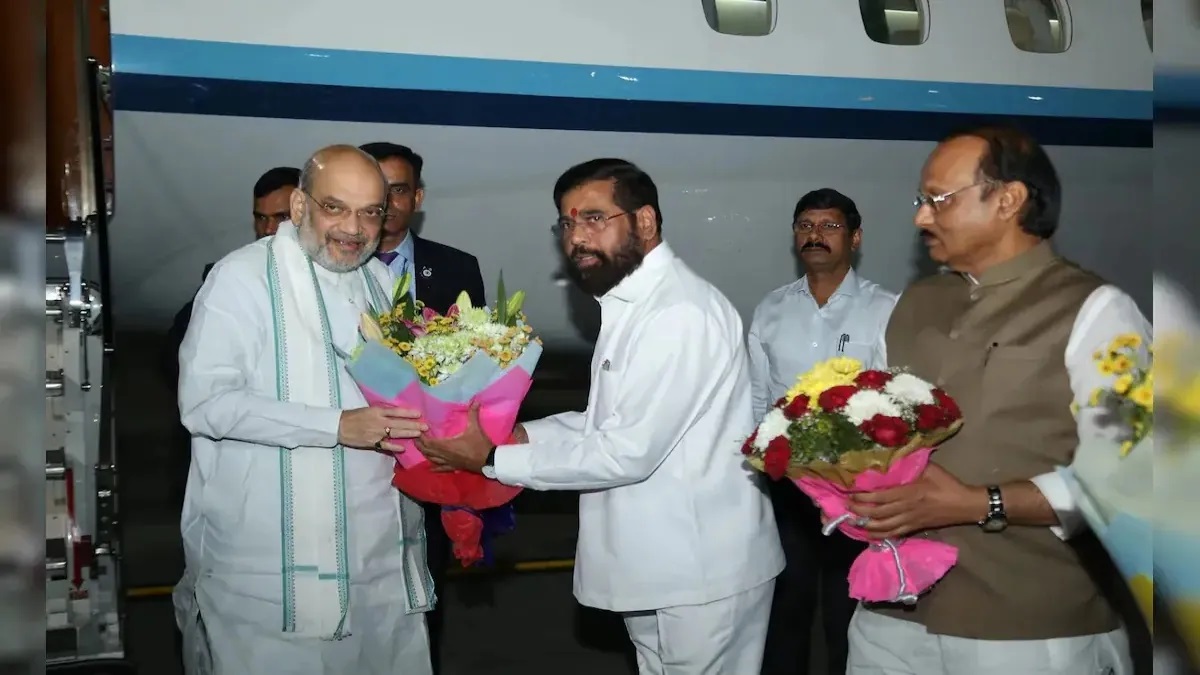 AMIT SHAH CM SHINDE - Maharashtra Election 2024