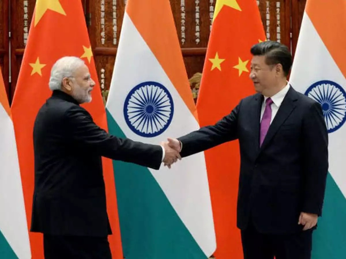 Modi-Jinping - BRICS Summit 2024