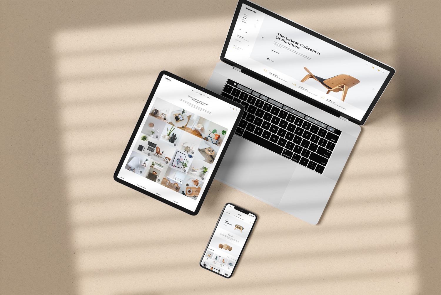iPhone, iPad, MacBook