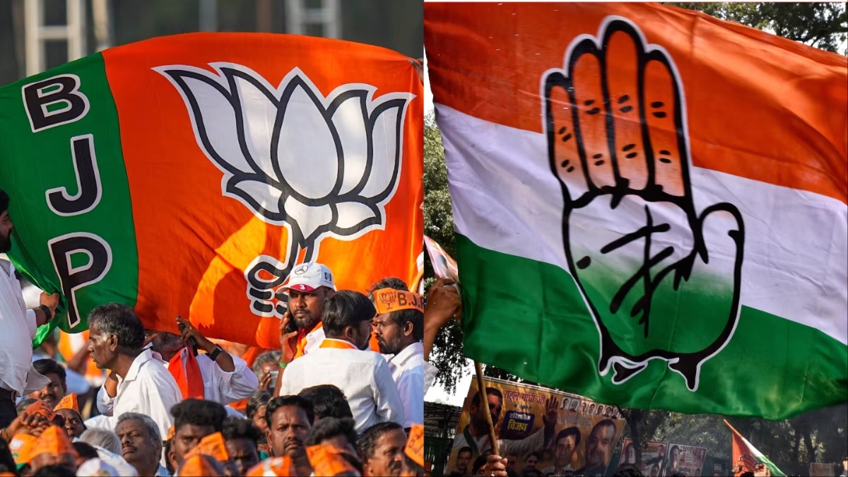 bjp congress - Municipal elections