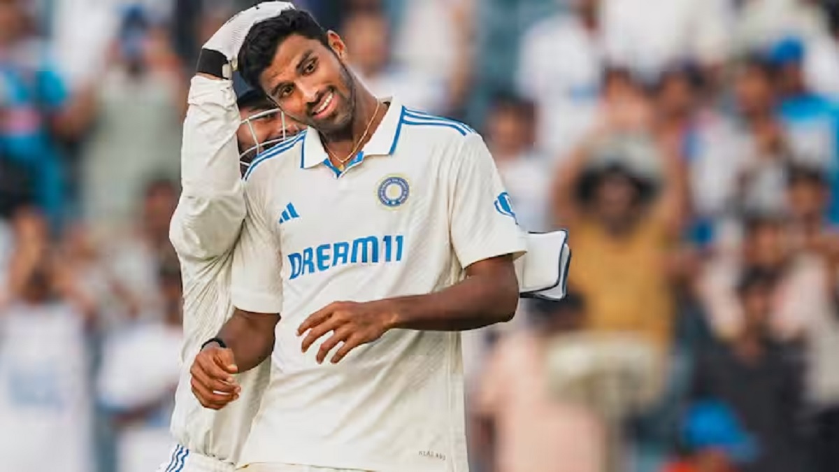 washington sundar - IND vs NZ