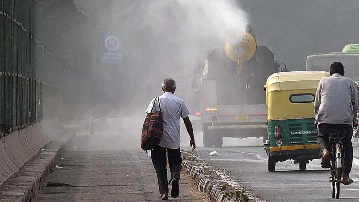 delhi polution