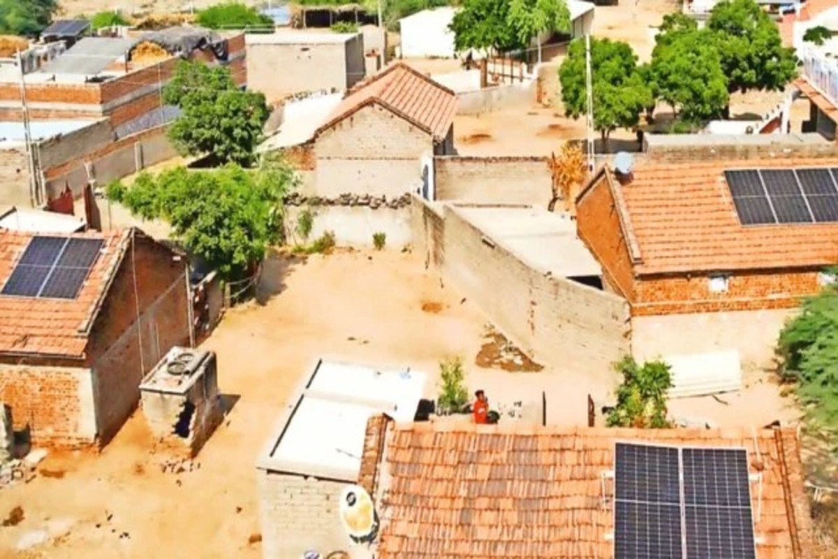 Masali India first border solar village