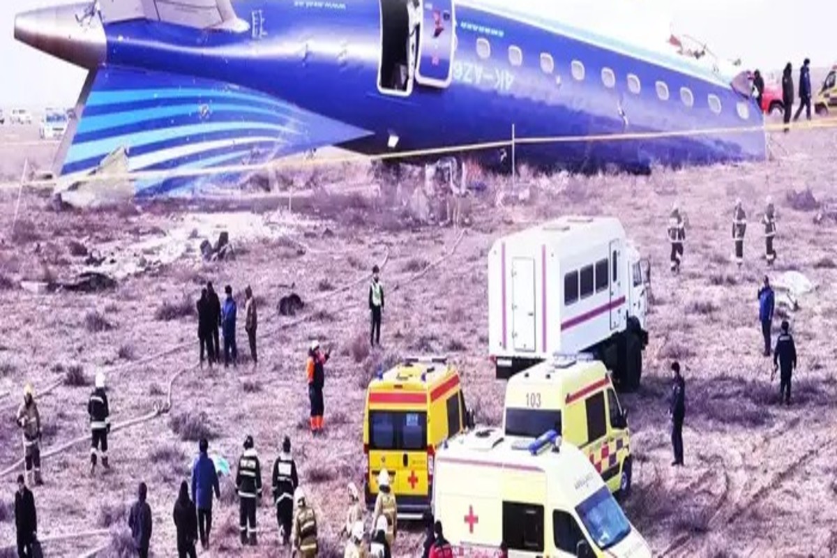 Azerbaijan Airlines Plane Crash