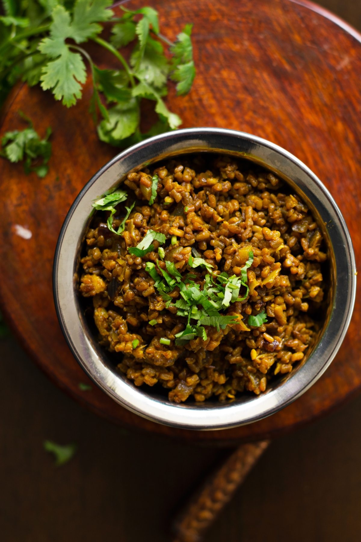 Methi Dana Sabji Recipe