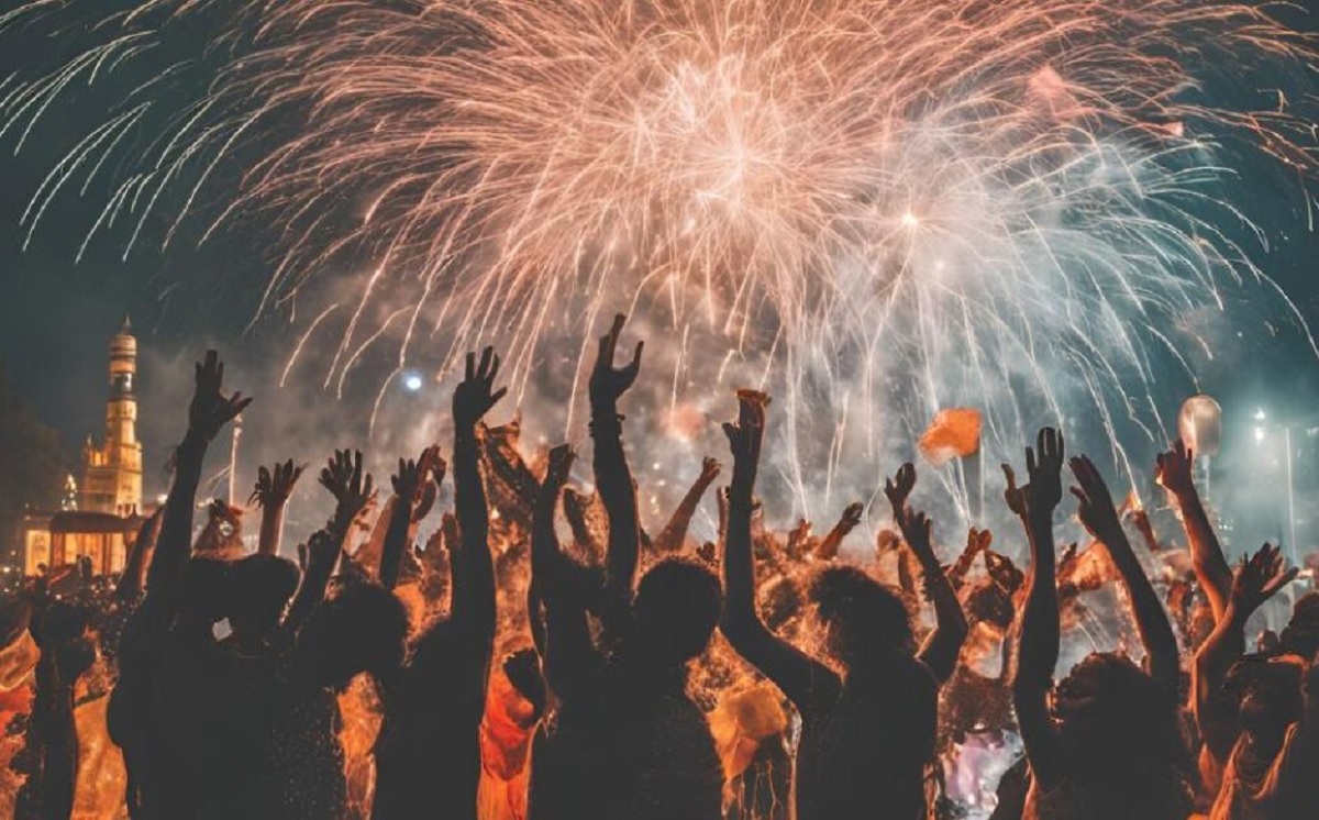New Year celebration