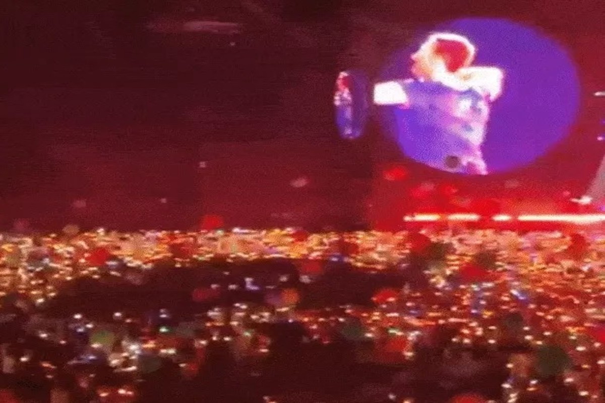 Coldplay concert