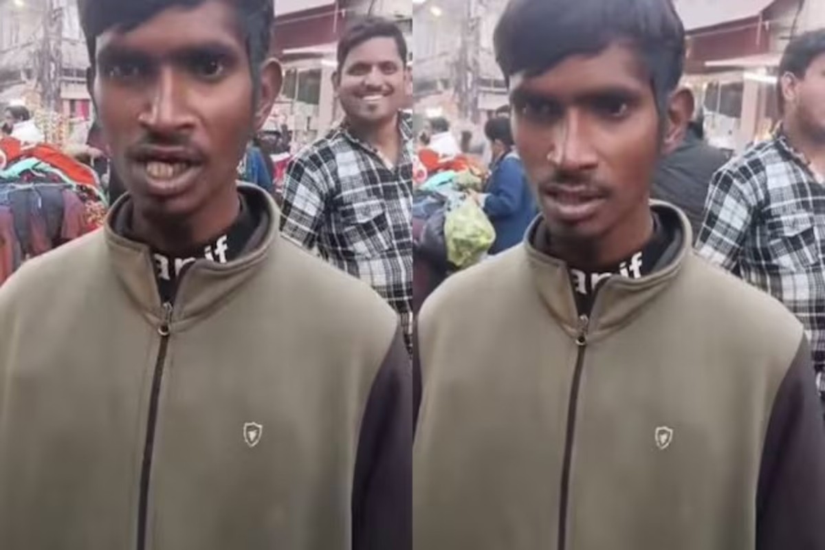 Man mimic animal voices