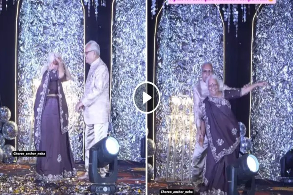 Old Couple Dance Pushpa 2 Song