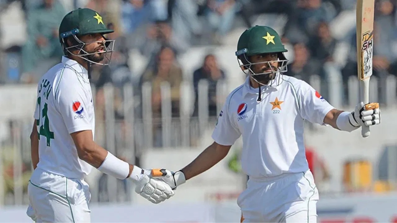 Babar Azam And Shan Masood