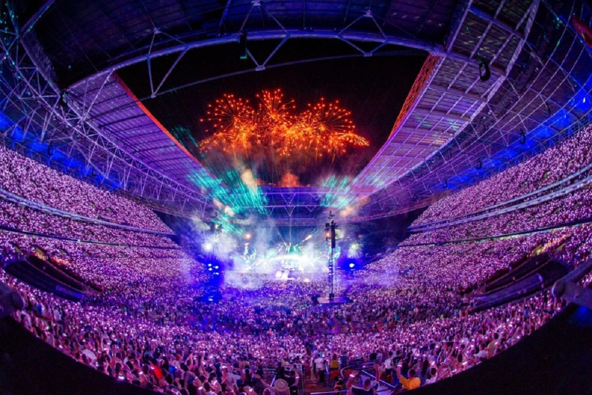 Coldplay concert