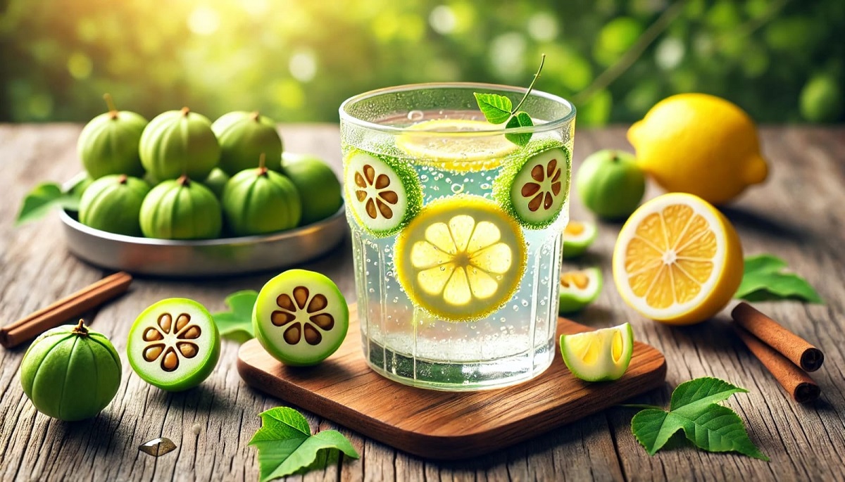 Amla-Lemon Water