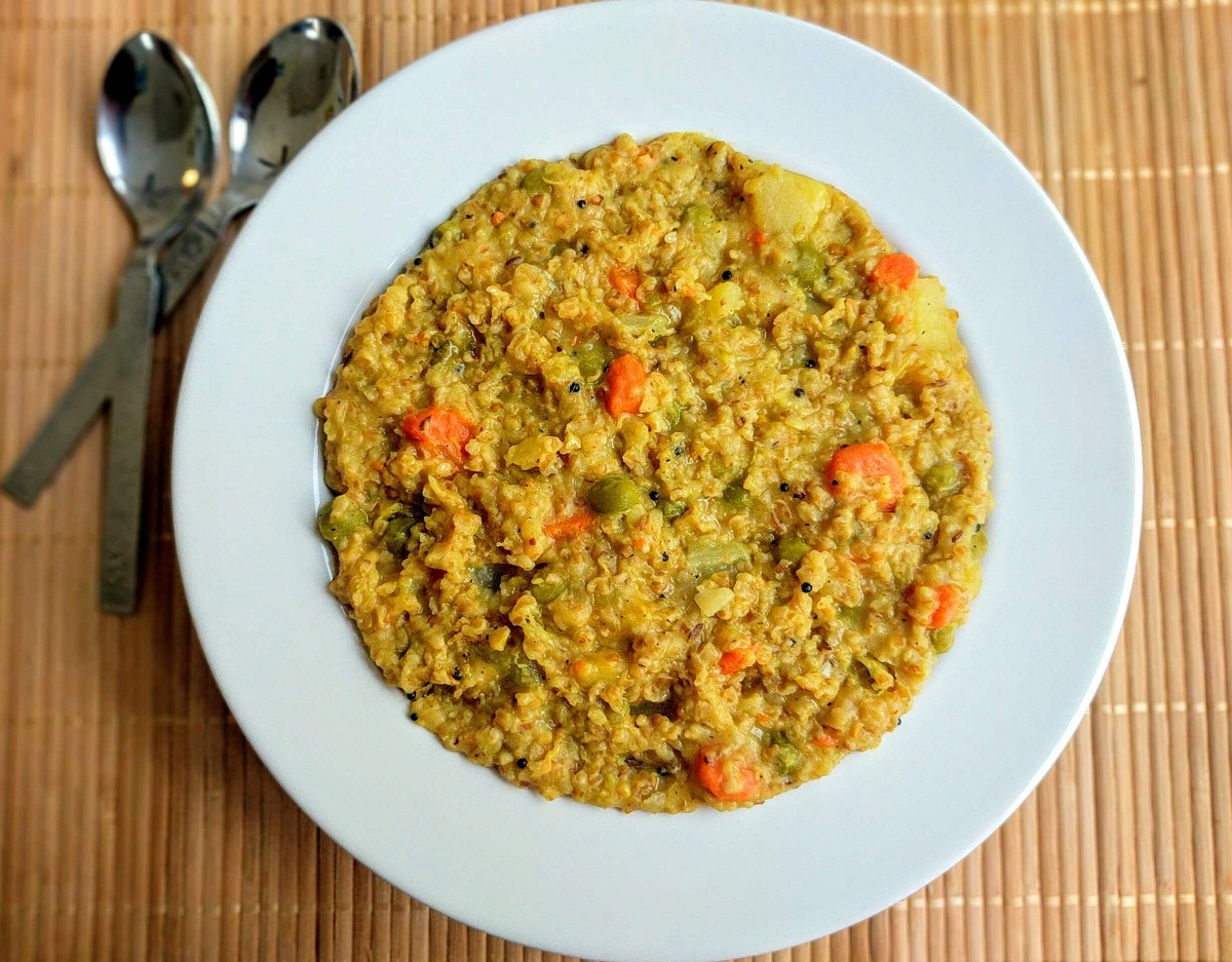 Mix Vegetable Daliya Recipe