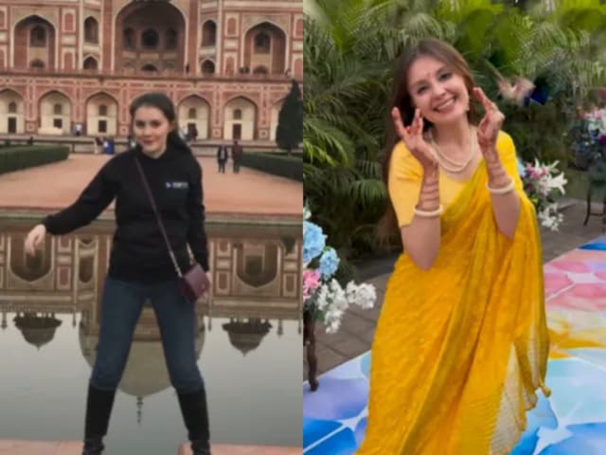 Russian Girl's Trip to India