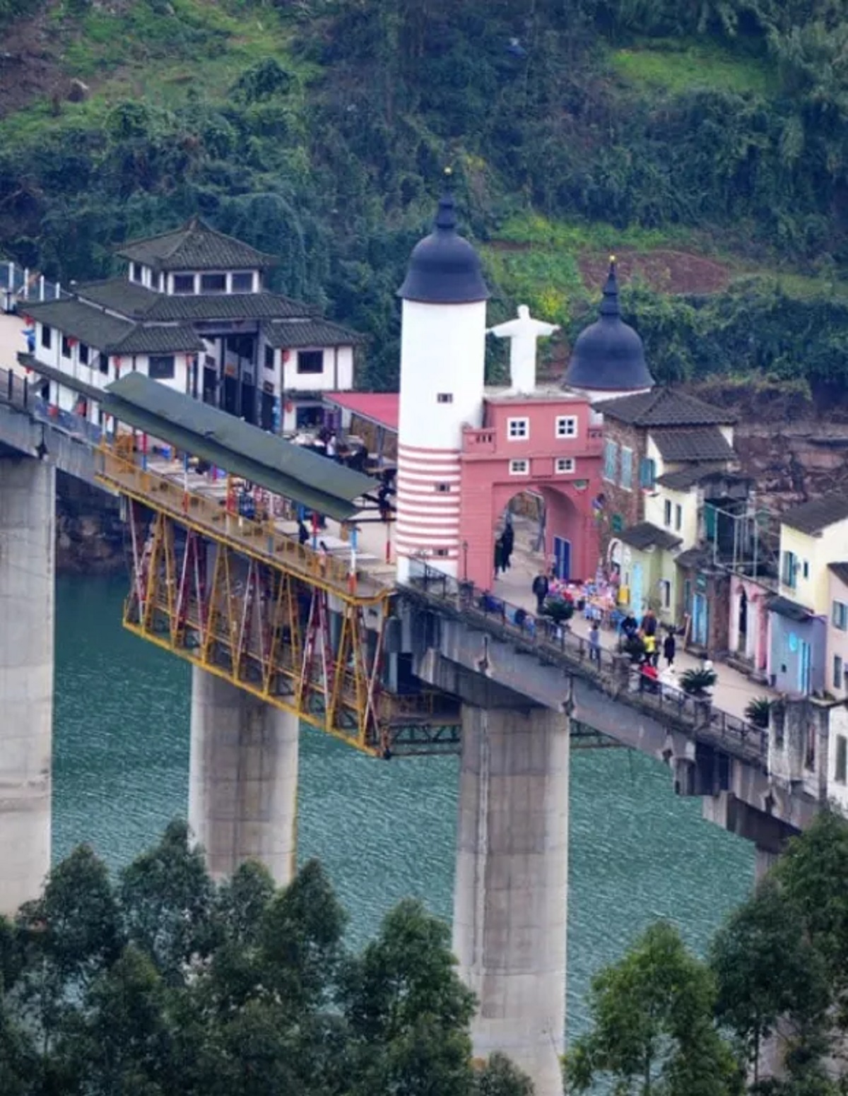 Town-Built-Bridge