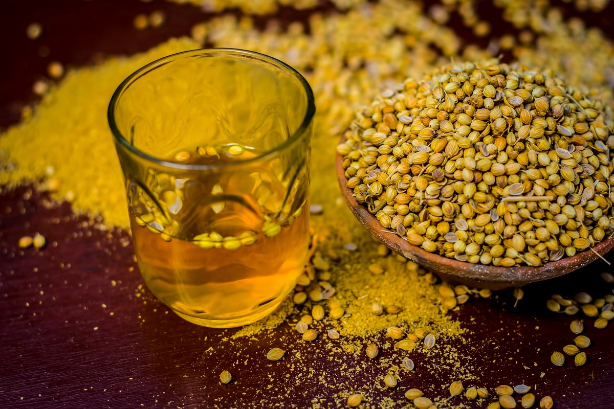 coriander water