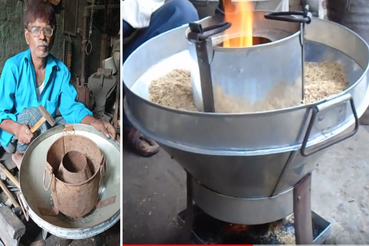 Paddy Husk Stove