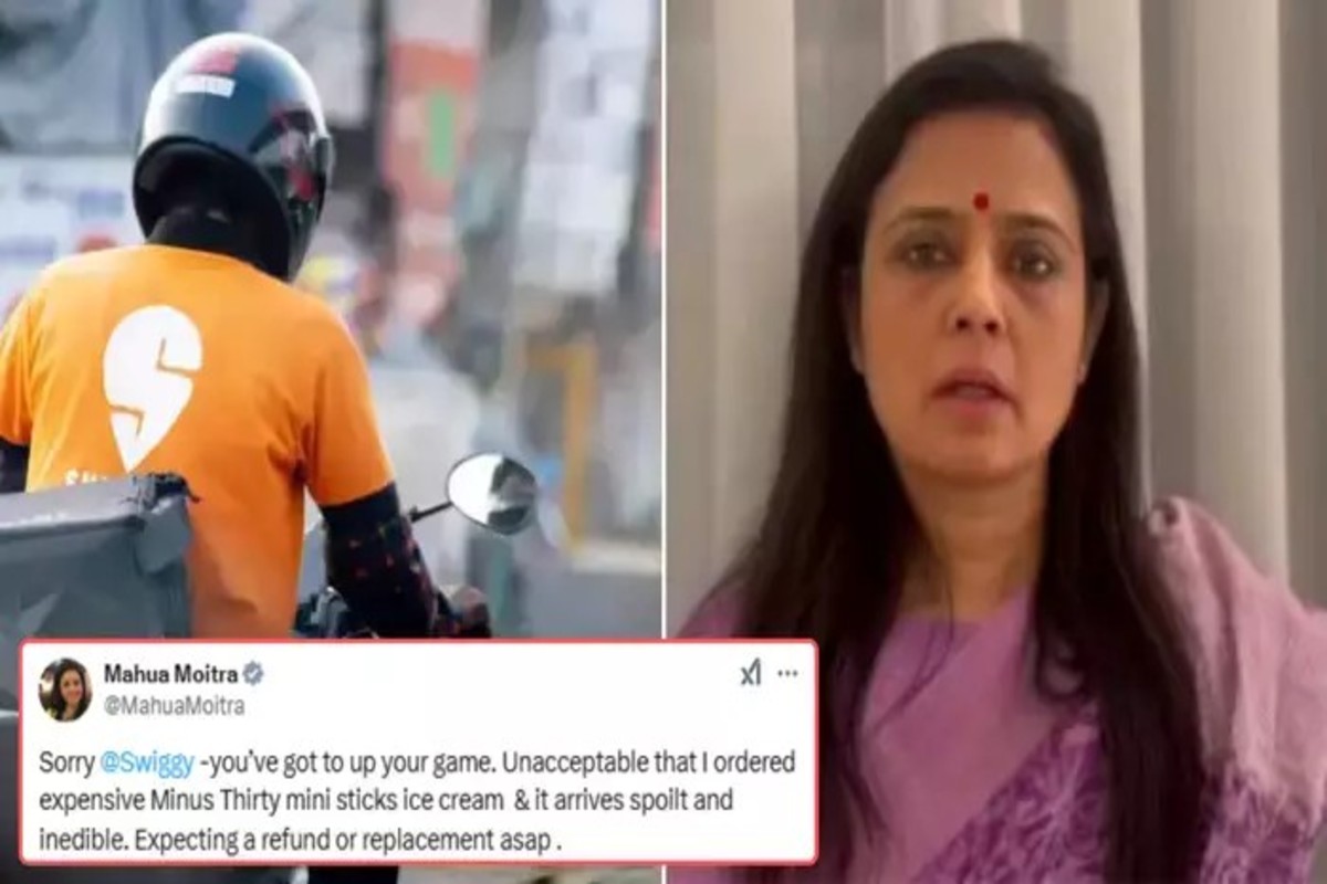 Mahua Moitra Tweets On Swiggy Order
