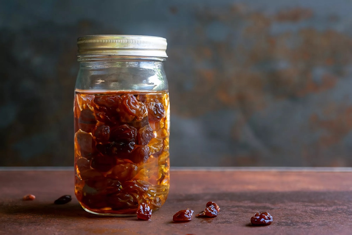 Soaked Raisins