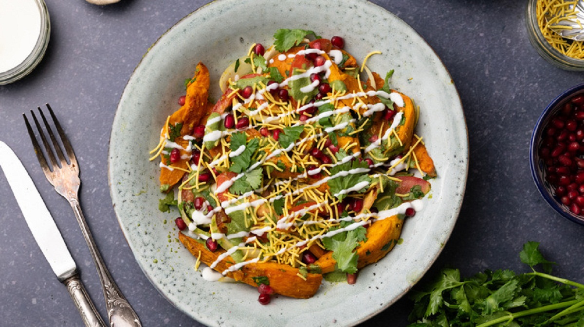 Sweet Potato Chaat Recipe