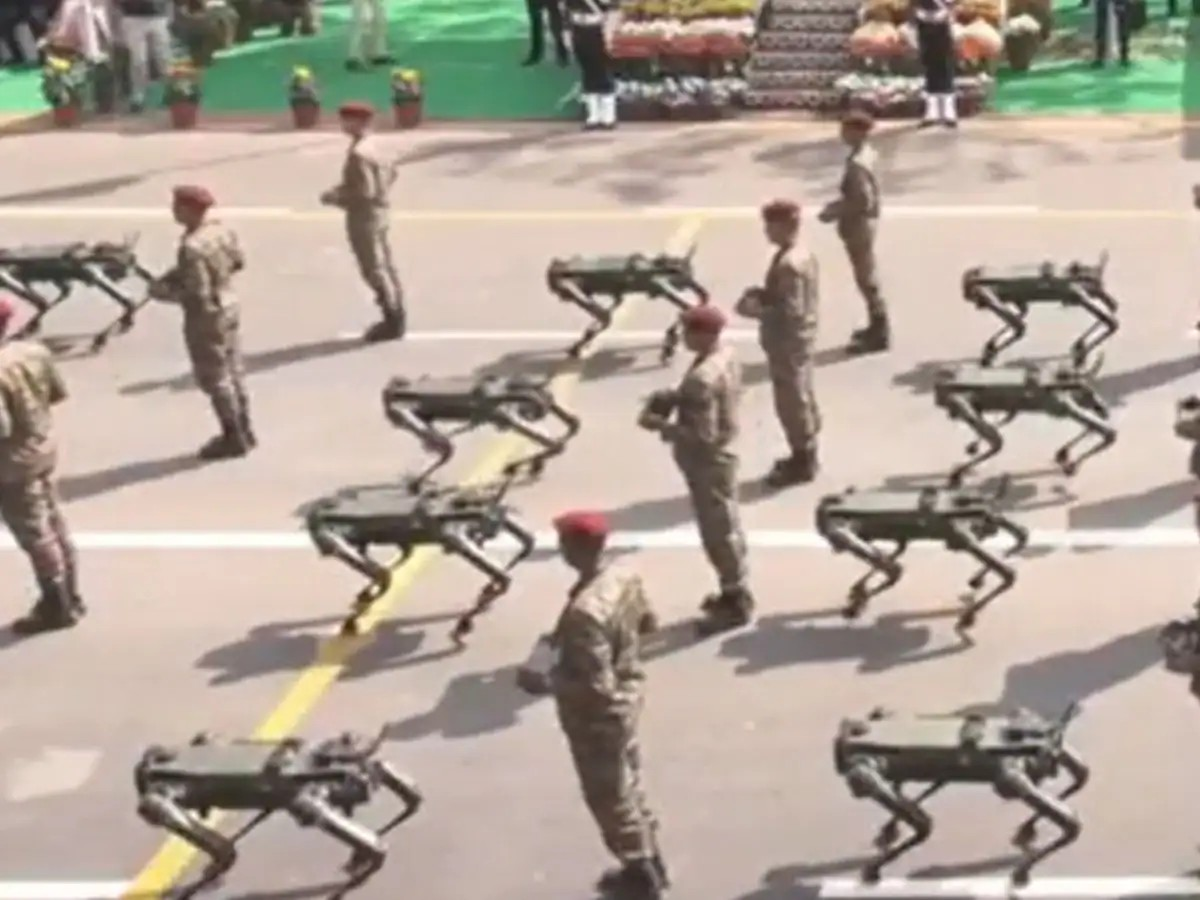 Indian Army'S Robotic Dogs