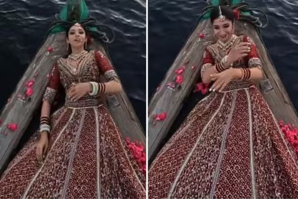 Bridal photoshoot boat accident