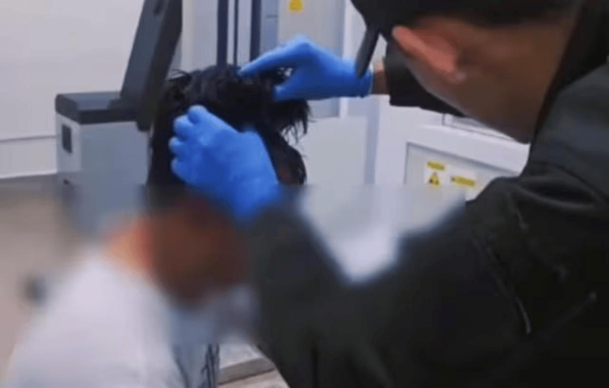 Airport Police Checked His Hair Shocked