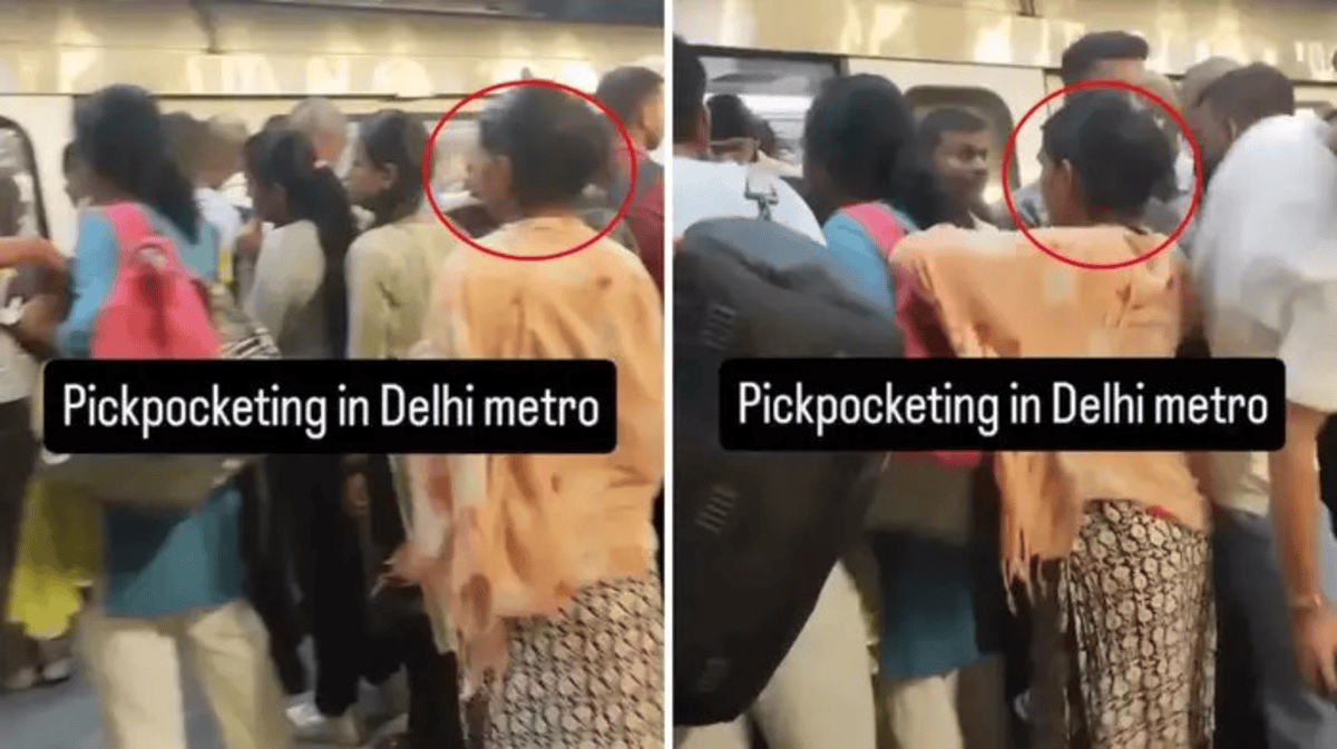 Delhi Metro Viral Video