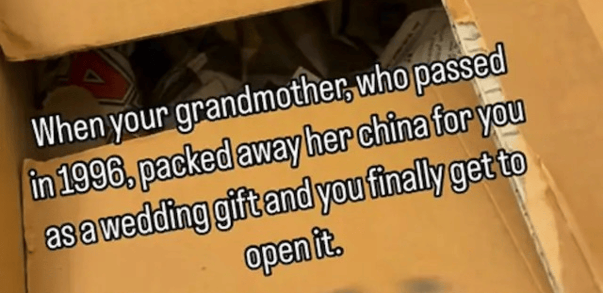 Bride Emotional Over 28 Year Old Gift