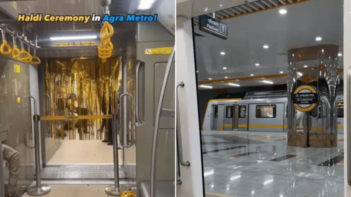 Haldi Ceremony In Agra Metro