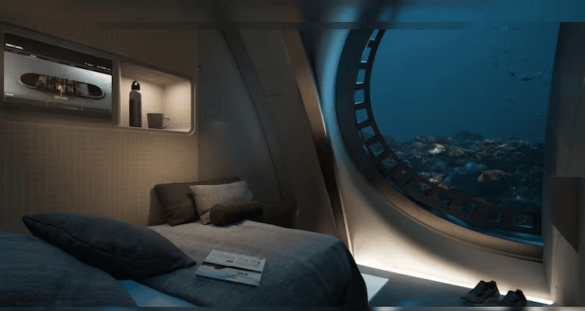 By 2027 people may live underwater