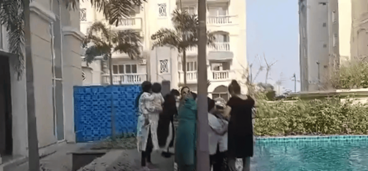 Noida Society Video Viral During Mahakumbh