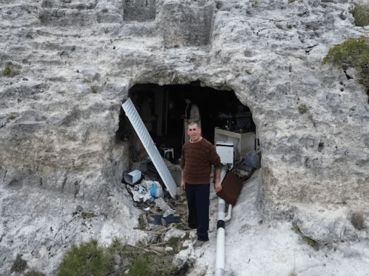 Man Lives In Cave For 2 Years