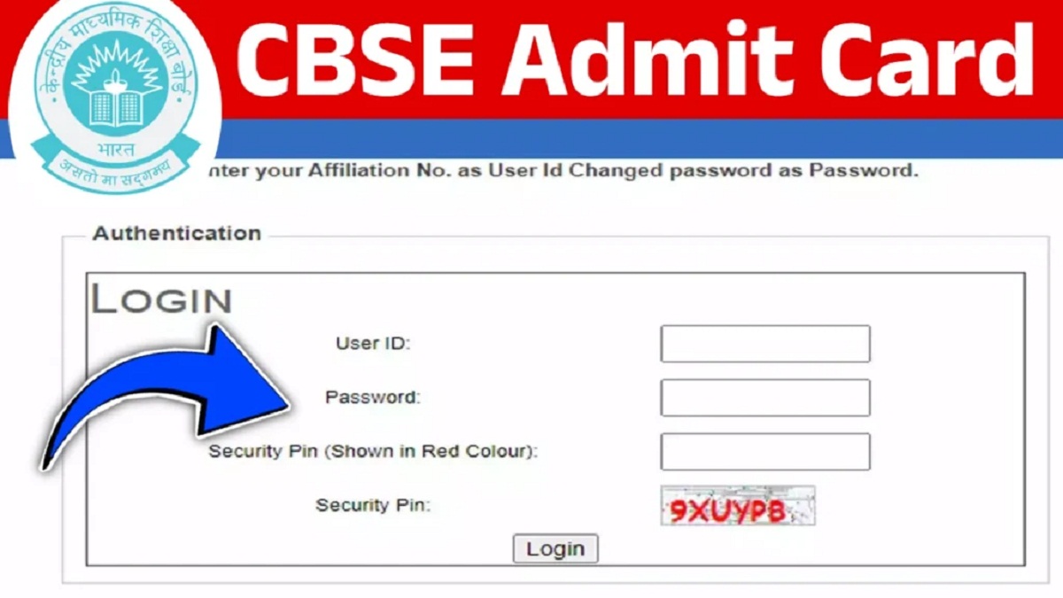 CBSE Admit Card Download