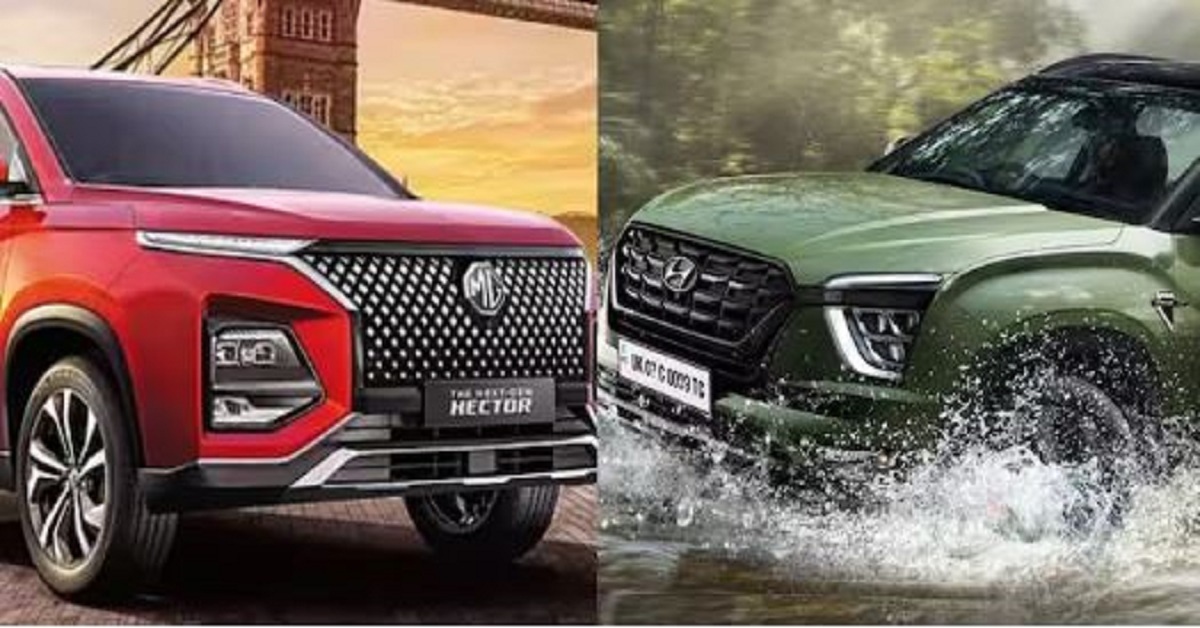 Hyundai Alcazar vs MG Hector Plus