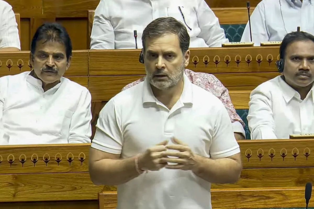 Rahul Gandhi in Loksabha