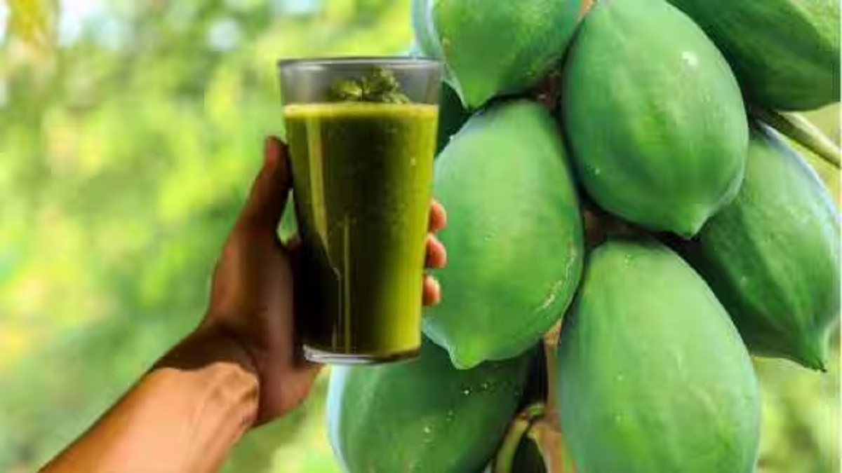 Raw Papaya Juice