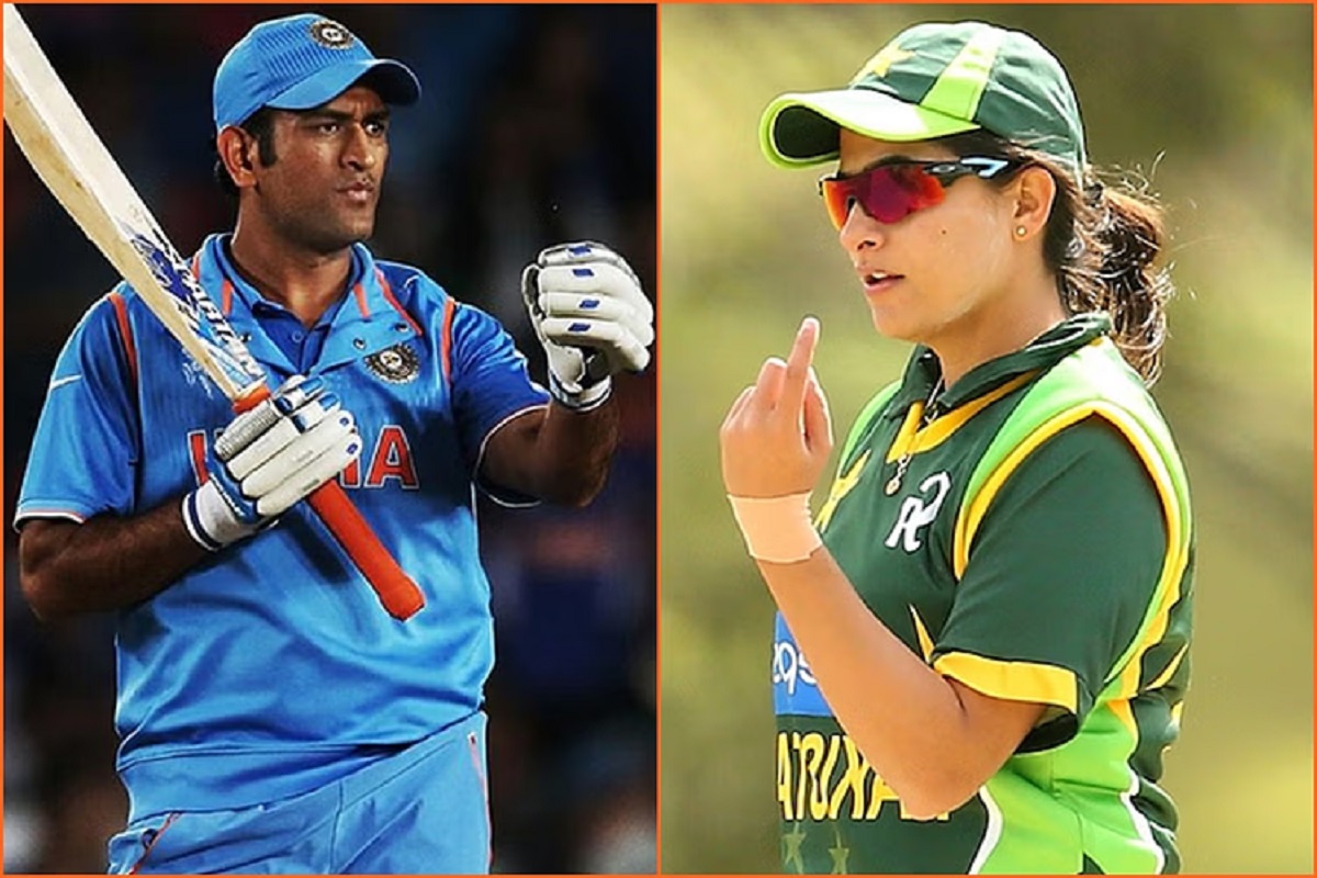 SANA MIR ON MS DHONI