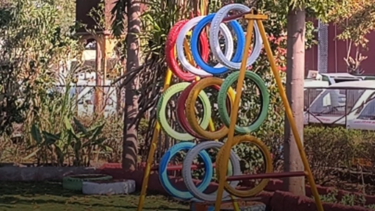 Unique Park Built from Waste